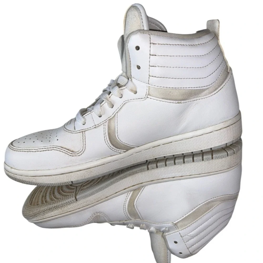 Nike Air Jordan Heritage All‎ White Basketball Sneakers Size 8 886312-100